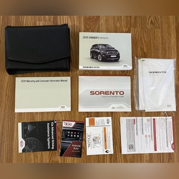 2020 Kia Sorento Owners Manual - Picture 2 of 2